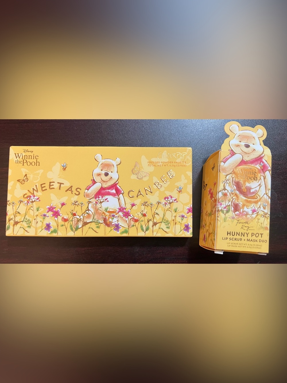 Sweet as Hunny Shadow Palette & Lip Care Set
